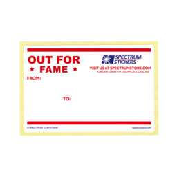 Out For Fame Stickers