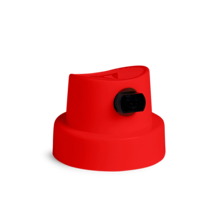 Cap Red Calligraphy Wide