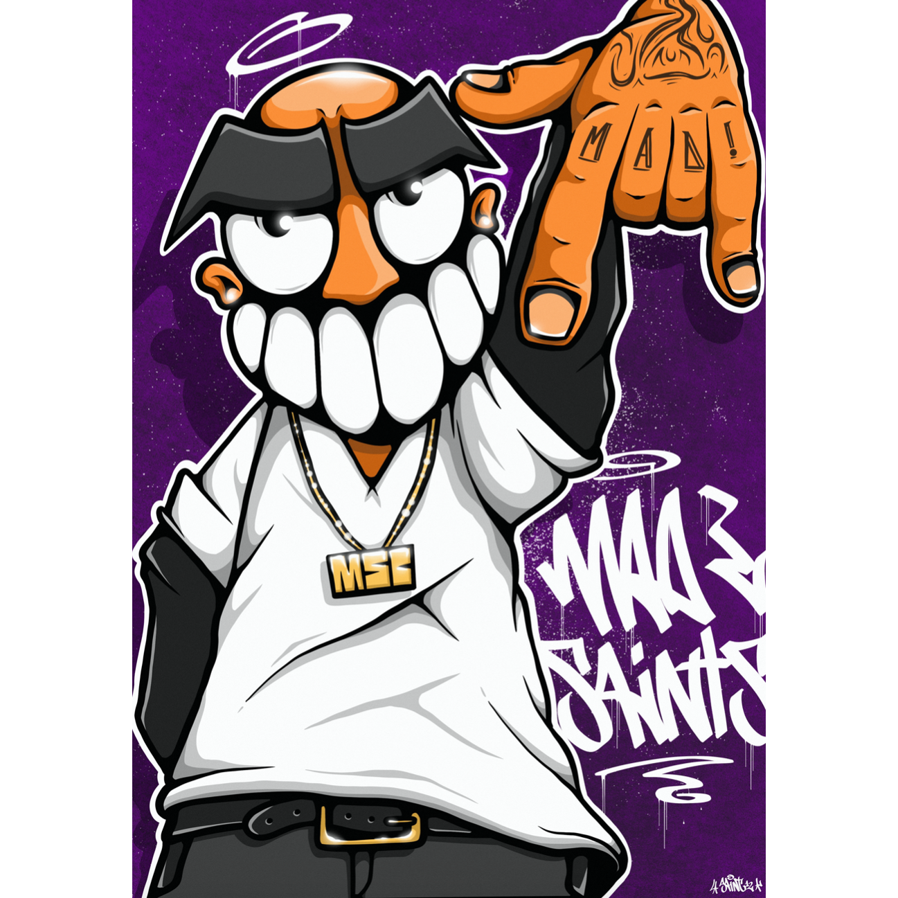 Poster Mad Saints