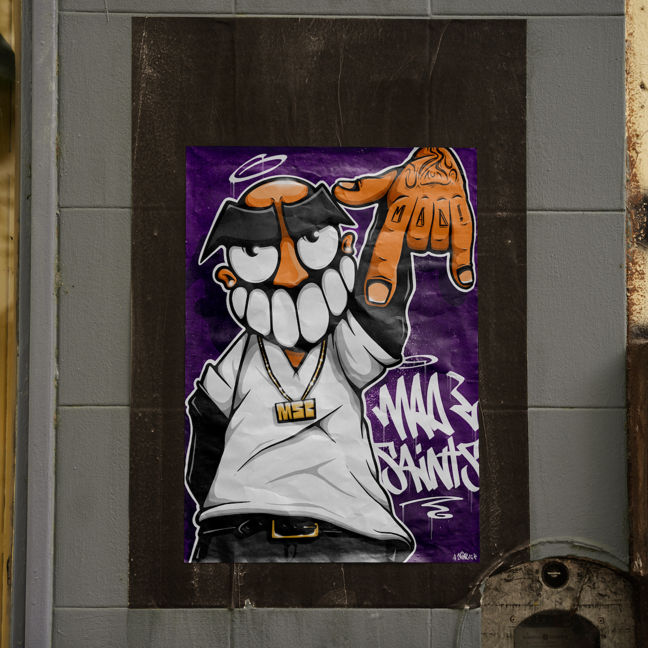 Poster Mad Saints