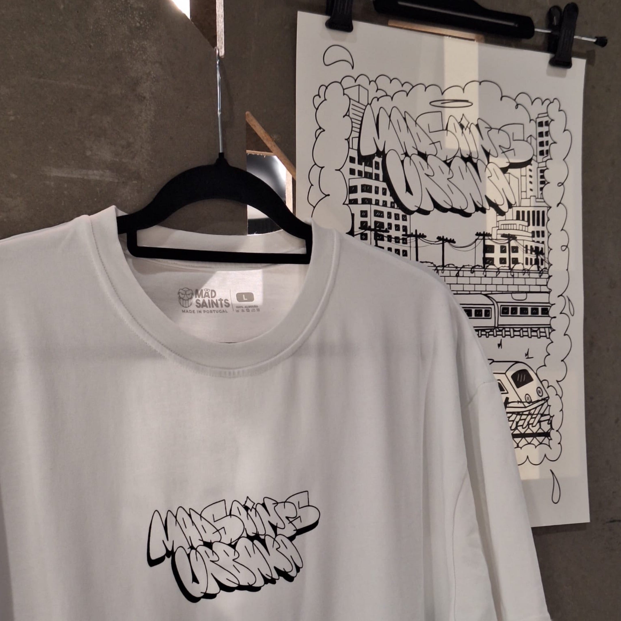 T-shirt Mad Saints x Urbana + Print